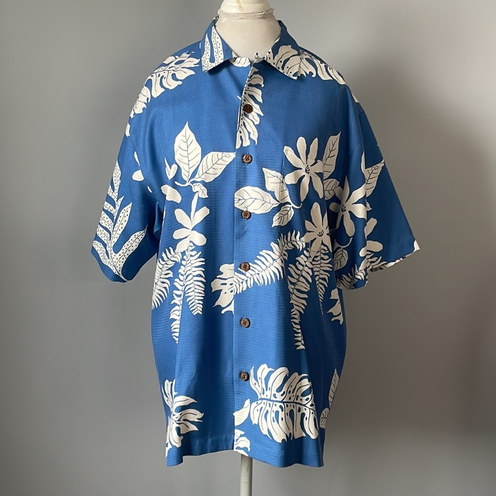 NWT Kahala Silk Hawaiian Shirt